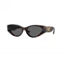 Versace VE4454-542987 dames cat-eye zonnebril, havanna/donkergrijs, 55mm