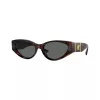 Versace VE4454-542987 dames cat-eye zonnebril, havanna/donkergrijs, 55mm