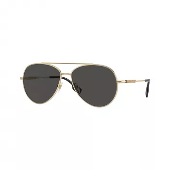 Burberry dames BE3147 cat-eye zonnebril, donkerbruin havanna montuur, bruine gradient-glazen, 58mm BE3147-110987