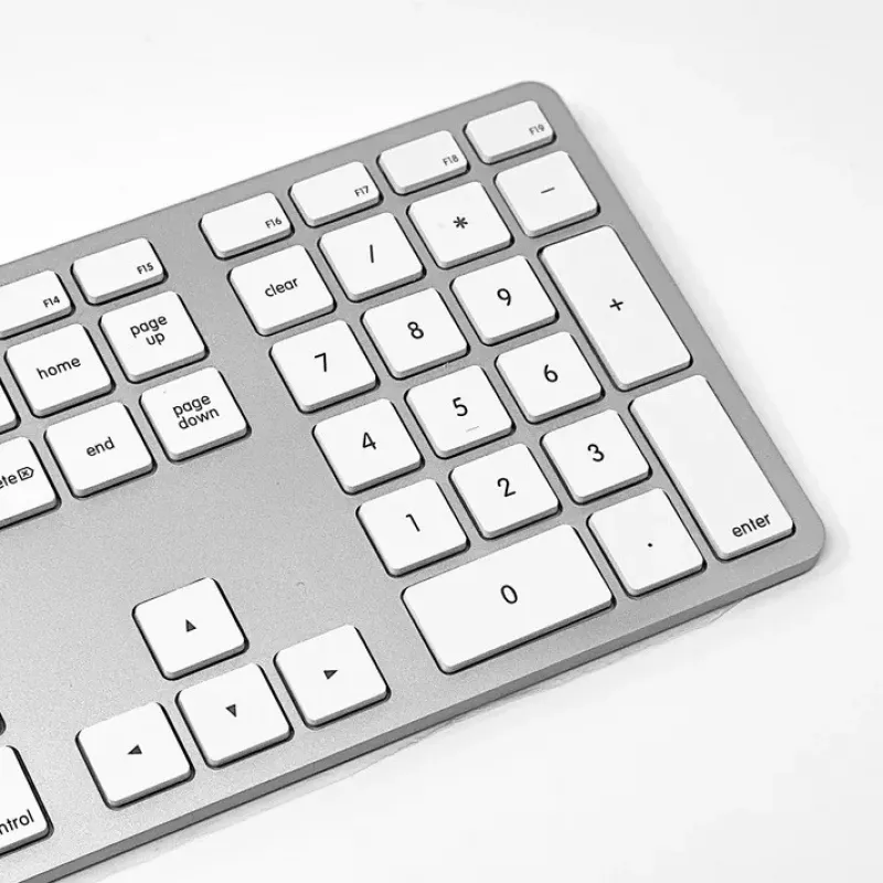 Matias bedrade USB-C-toetsenbord voor Mac – zilver – U.S. versie (FK316CS)