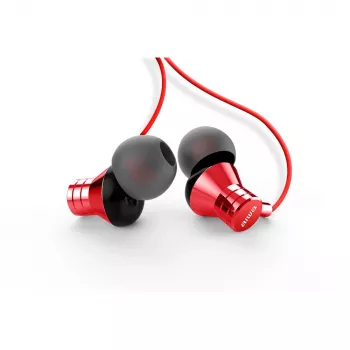 AIWA ESTM-50USB-C/RD in-ear stereo-oordopjes met microfoon, USB, rood