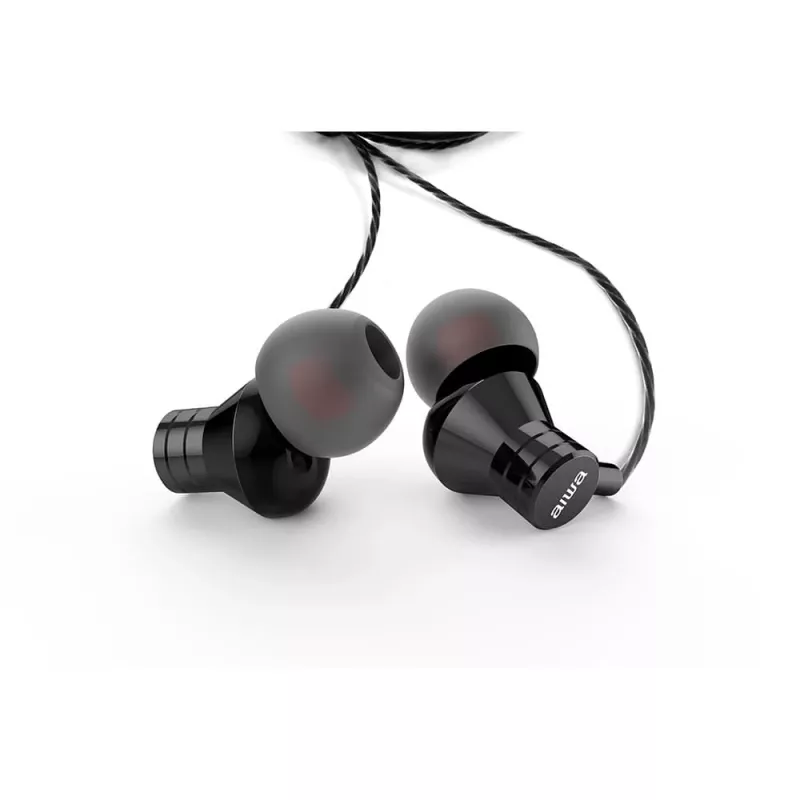 AIWA ESTM-50USB-C/BK in-ear stereo-headset met microfoon, USB-C, zwart
