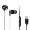 AIWA ESTM-50USB-C/BK in-ear stereo-headset met microfoon, USB-C, zwart