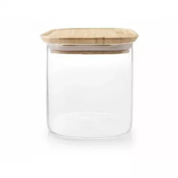 IBILI 800 ml rechthoekige luchtdichte voedselcontainer met deksel, BPA-vrij, transparant