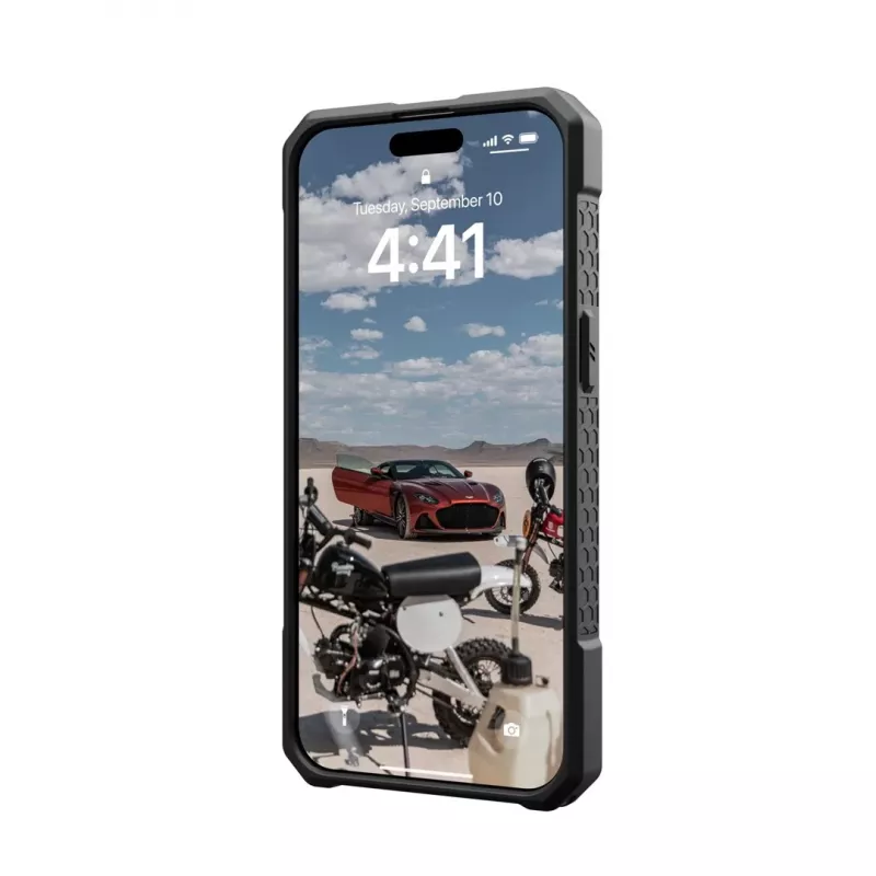 Urban Armor Gear Monarch Series hoesje voor Apple iPhone 14 Pro Max - Carbon