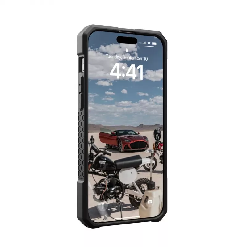 Urban Armor Gear Monarch Series hoesje voor Apple iPhone 14 Pro Max - Carbon