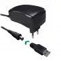 Vivanco universele AC/DC-voeding 27W met 7 DC-stekkers en USB-aansluiting VVITADAPT27WUN