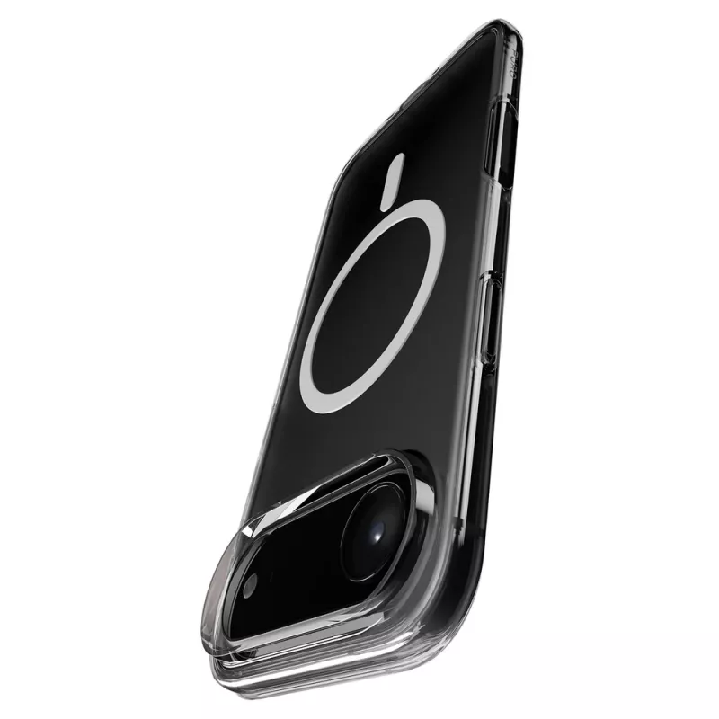 PURO Impact Clear D3O Bio-hoesje voor Apple iPhone Air, MagSafe-compatibel, transparant (PUIPC1766IMPCLD3OTR)