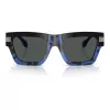 Versace VE4464-545887 dames cat-eye zonnebril, zwart/grijs, 55mm