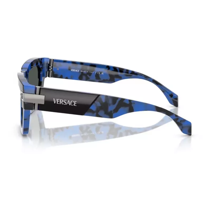 Versace VE4464-545887 dames cat-eye zonnebril, zwart/grijs, 55mm