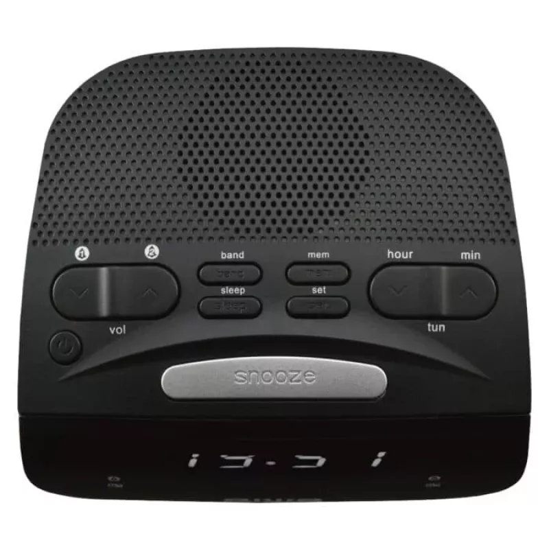 AIWA CR-15 Digitale radiowekker, zwart