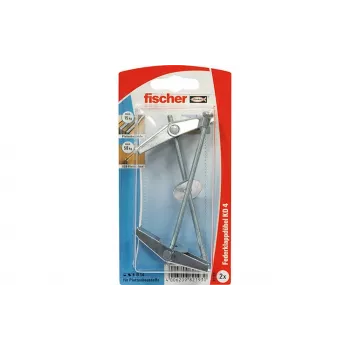 Fischer 084341 KD 4 K NV hollewandplug met haakschroef, 105 mm, 1 set