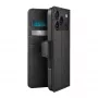 SBS Wallet Classic hoes voor iPhone 18 Pro Max met portemonnee en standaard - zwart