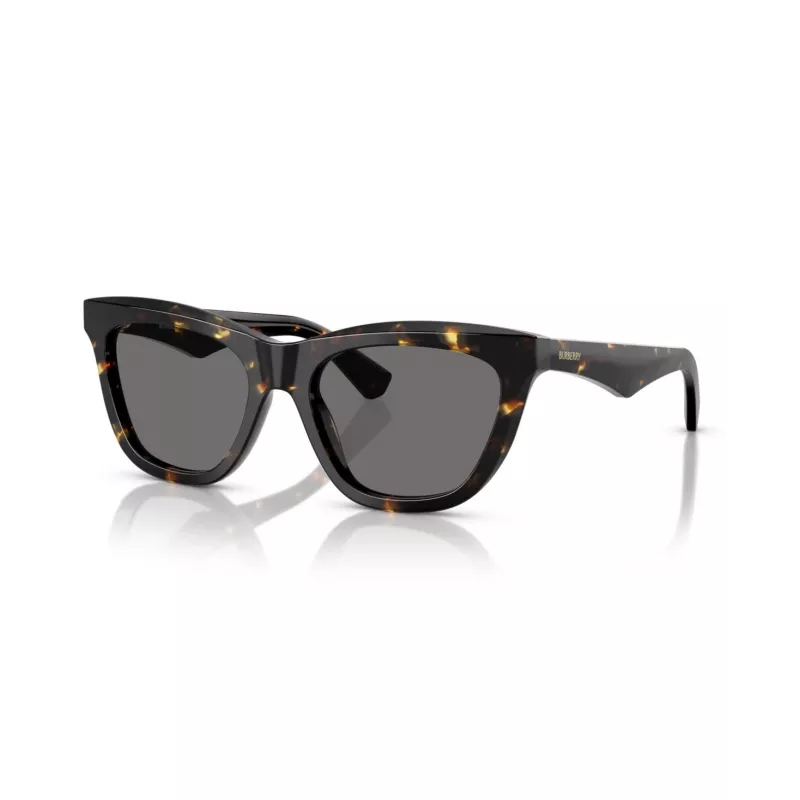 Burberry BE4435-410681 dames cat-eye zonnebril, havana/bruin, 53/18/140 mm