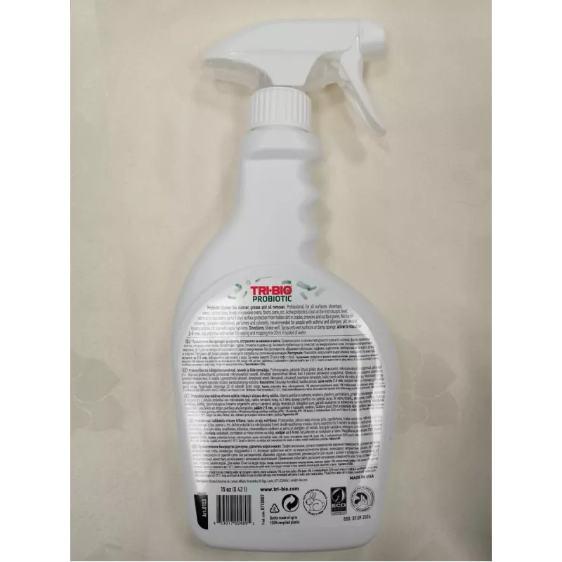 TRI-BIO keuken-bioreiniger 0,42L Probiotic Kitchen Cleaner Spray