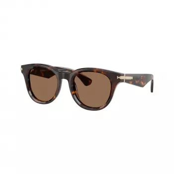 Burberry heren BE4439F Dark Havana vierkante zonnebril 51/21/145 mm BE4439F300273