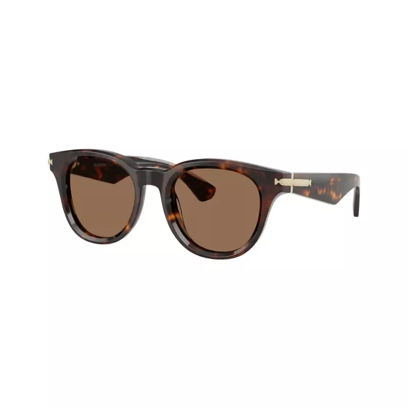 Burberry heren BE4439F Dark Havana vierkante zonnebril 51/21/145 mm BE4439F300273