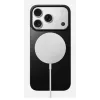 NOMAD Magnetic Leather Back voor iPhone 17 Pro – MagSafe-compatibel, Horween-leer, zwart