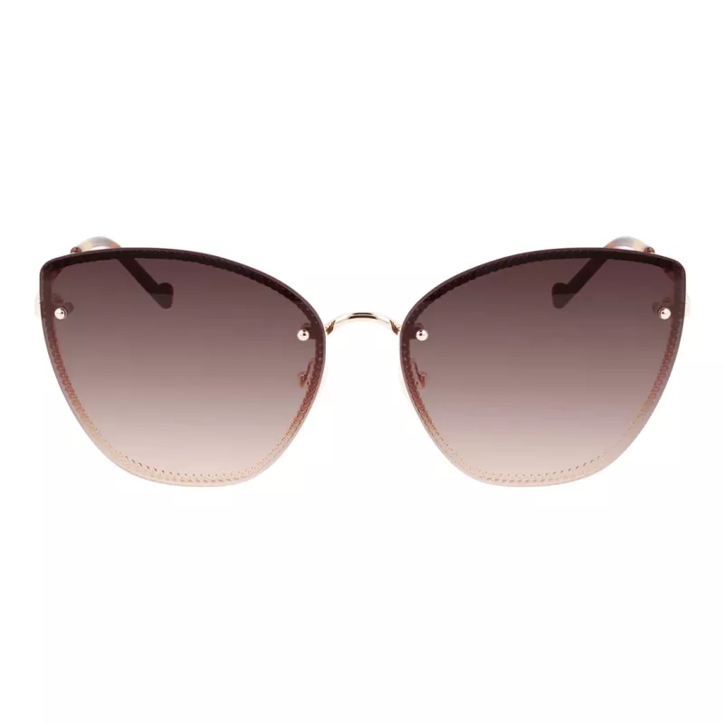 LIU JO dames zonnebril LJ148S-714 Havana bruin gradient butterfly