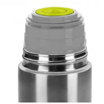 IBILI roestvrijstalen vacuüm geïsoleerde thermosfles, 1000 ml, geborsteld zilver