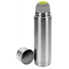 IBILI roestvrijstalen vacuüm geïsoleerde thermosfles, 1000 ml, geborsteld zilver