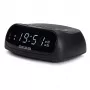 AIWA CR-09J FM-wekkerradio met dual-alarm, LED-display, zwart