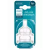 Philips Avent anti-koliek babyspeenfles met siliconen speen, middelgrote flow, 3M+, 2-pack