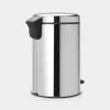 Brabantia NewIcon 12L pedaalemmer, brilliant steel