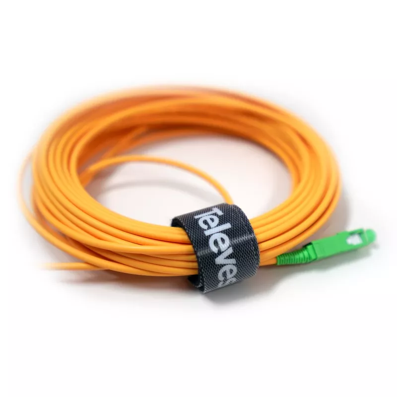 Televes KB 8 klittenband-kabelbinder-rol, 8 mm x 10 m, zwart, herbruikbaar 200101
