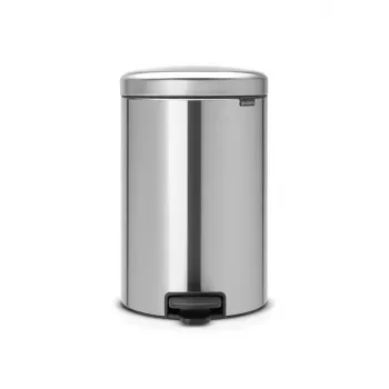 Brabantia NewIcon 20L pedaalemmer, matt steel