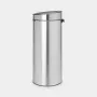 Brabantia Touch Bin 30L afvalemmer, matt steel