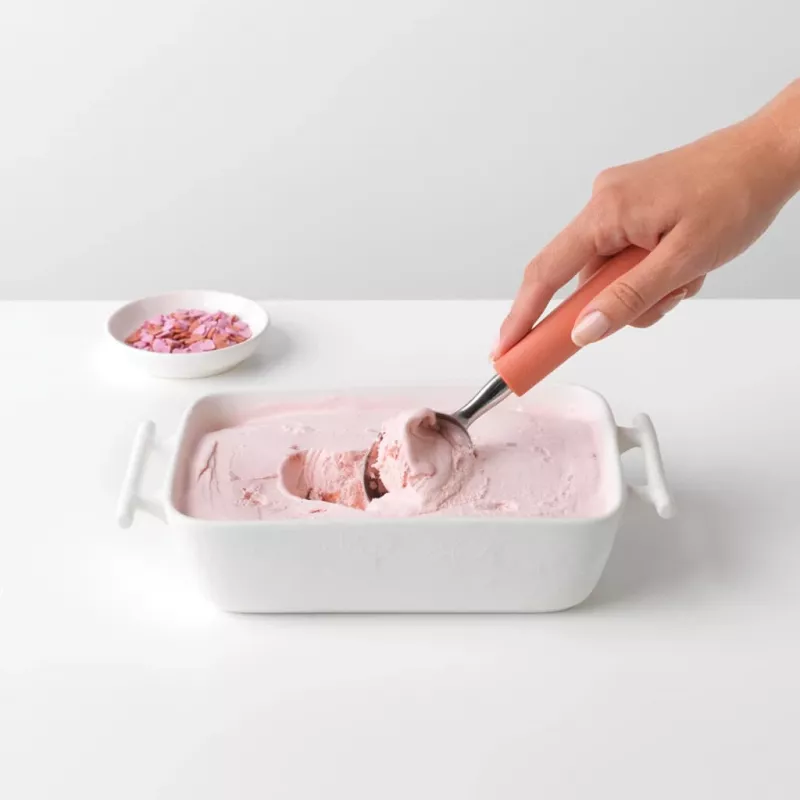 Brabantia Tasty+ ijslepel, terracotta pink