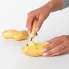 Brabantia meloenbolletjessteker, vanille-geel
