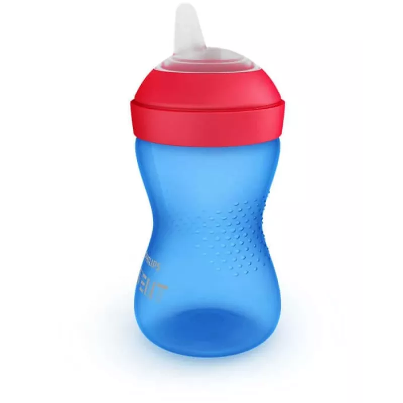 Philips Avent My Grippy tuitbeker met zachte tuit 300ml, 9M+, blauw