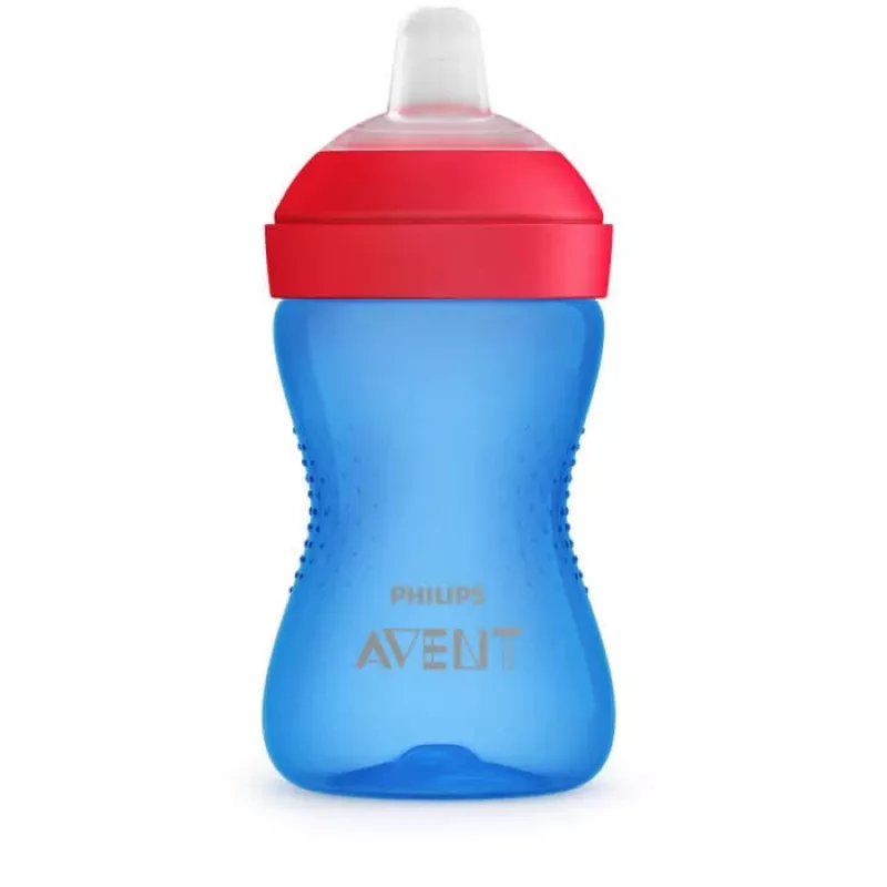 Philips Avent My Grippy tuitbeker met zachte tuit 300ml, 9M+, blauw