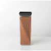 Brabantia vierkante bewaardoos 2,5L donkergrijs