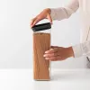 Brabantia vierkante bewaardoos 2,5L donkergrijs