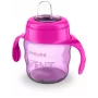 Philips AVENT Easy Sip leertuitbeker met handgrepen, 6M+, 200 ml, siliconen tuit, roze