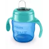 Philips AVENT Easy Sip leertuitbeker met handgrepen, 6M+, 200ml, siliconen tuit, groen
