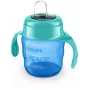 Philips AVENT Easy Sip leertuitbeker met handgrepen, 6M+, 200ml, siliconen tuit, groen
