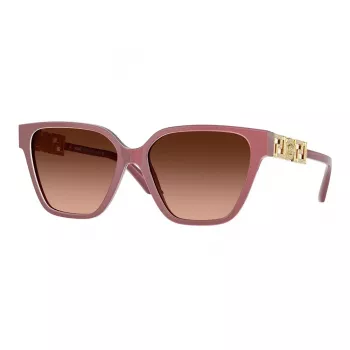 Versace dames cat-eye zonnebril VE4471BF54755 Havana/donkergrijs 56/16/140 mm