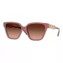 Versace dames cat-eye zonnebril VE4471BF54755 Havana/donkergrijs 56/16/140 mm