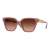 Versace dames cat-eye zonnebril VE4471BF54755 Havana/donkergrijs 56/16/140 mm