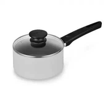 Brabantia Indu+ steelpan 16 cm, antiaanbak, lichtgrijs (237041)