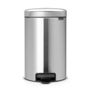 Brabantia NewIcon pedaalemmer 12L Matt Steel