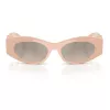 Versace VE4480U54946I dameszonnebril, havana montuur, donkerbruine glazen, 51mm