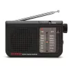 AIWA RS-55/BK draagbare analoge AM/FM zakradio, zwart