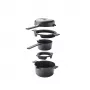 Brabantia All-in-One Pannenset, zwart