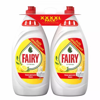 FAIRY citroen afwasmiddel dubbelpack, 2 x 1350 ml