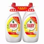FAIRY citroen afwasmiddel dubbelpack, 2 x 1350 ml